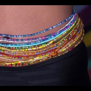 African waist beads !!!any four colors for $20